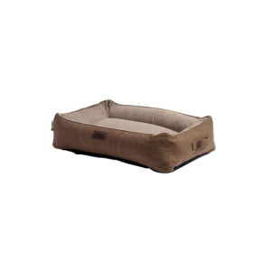 Rogz, Dog Bed, Retro Flat Round, Medium, Orange Bone