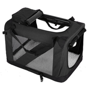 Collapsible Portable Dog Crate Pet Carrier for Traveling 60x42x42cm