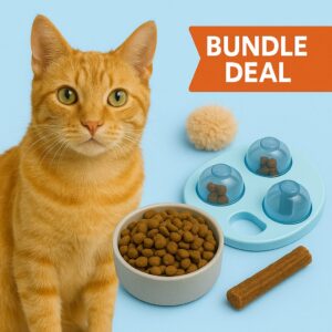 Cat's Smart & Savory Selection: Specialized Food & Mind Games