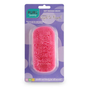 Purl Soft Massage Brush Pink