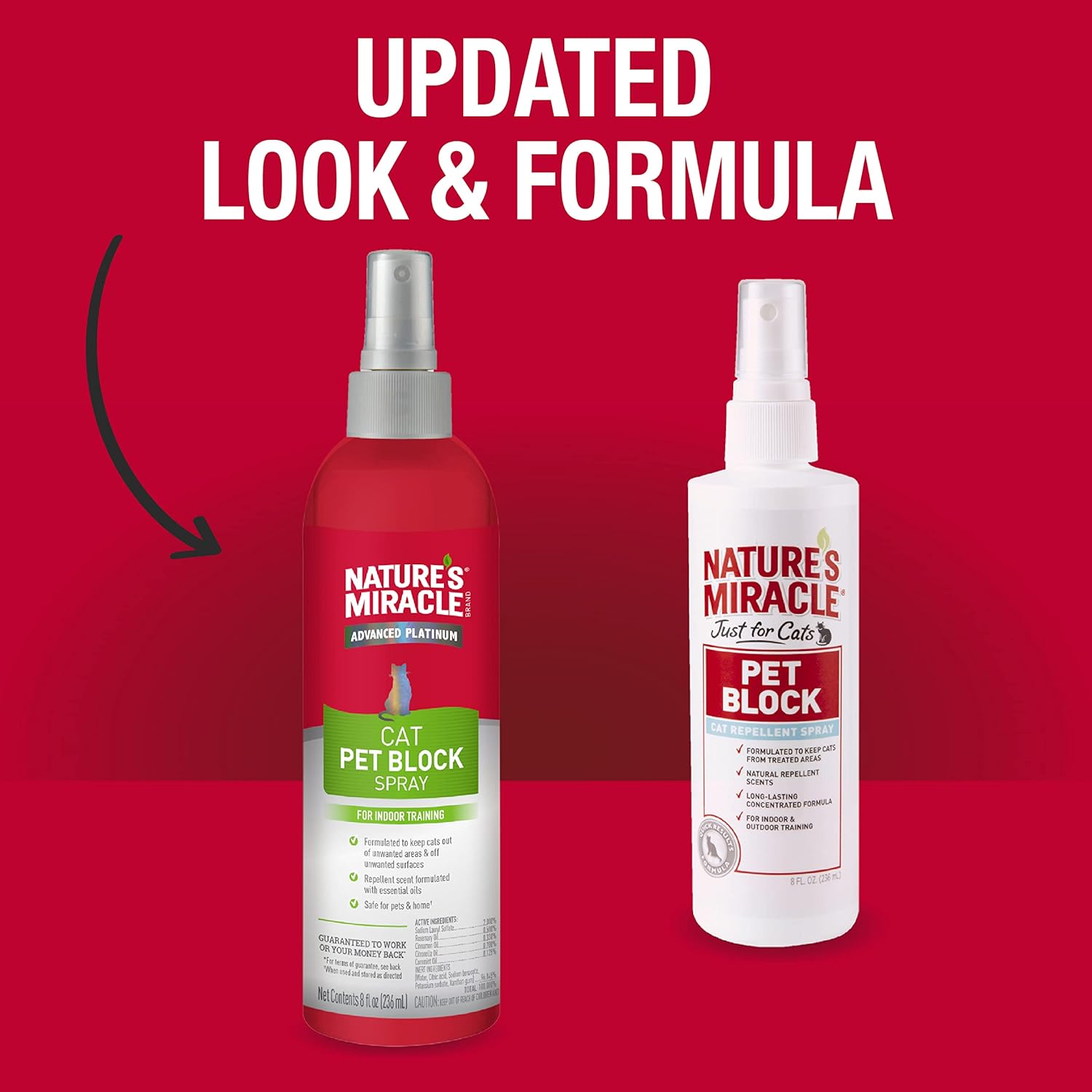Nature's Miracle Advanced Cat Pet Block Repellent Spray - Image 3