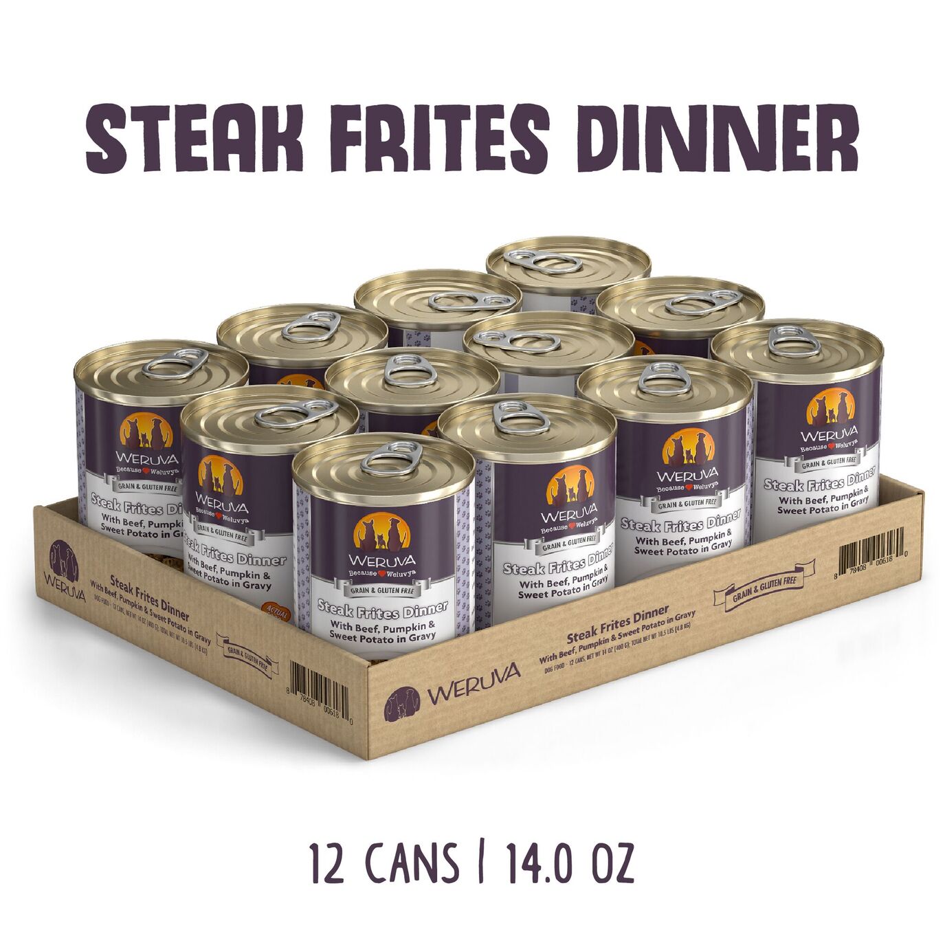 Weruva Canned Dog Food - Steak Frites - Image 7