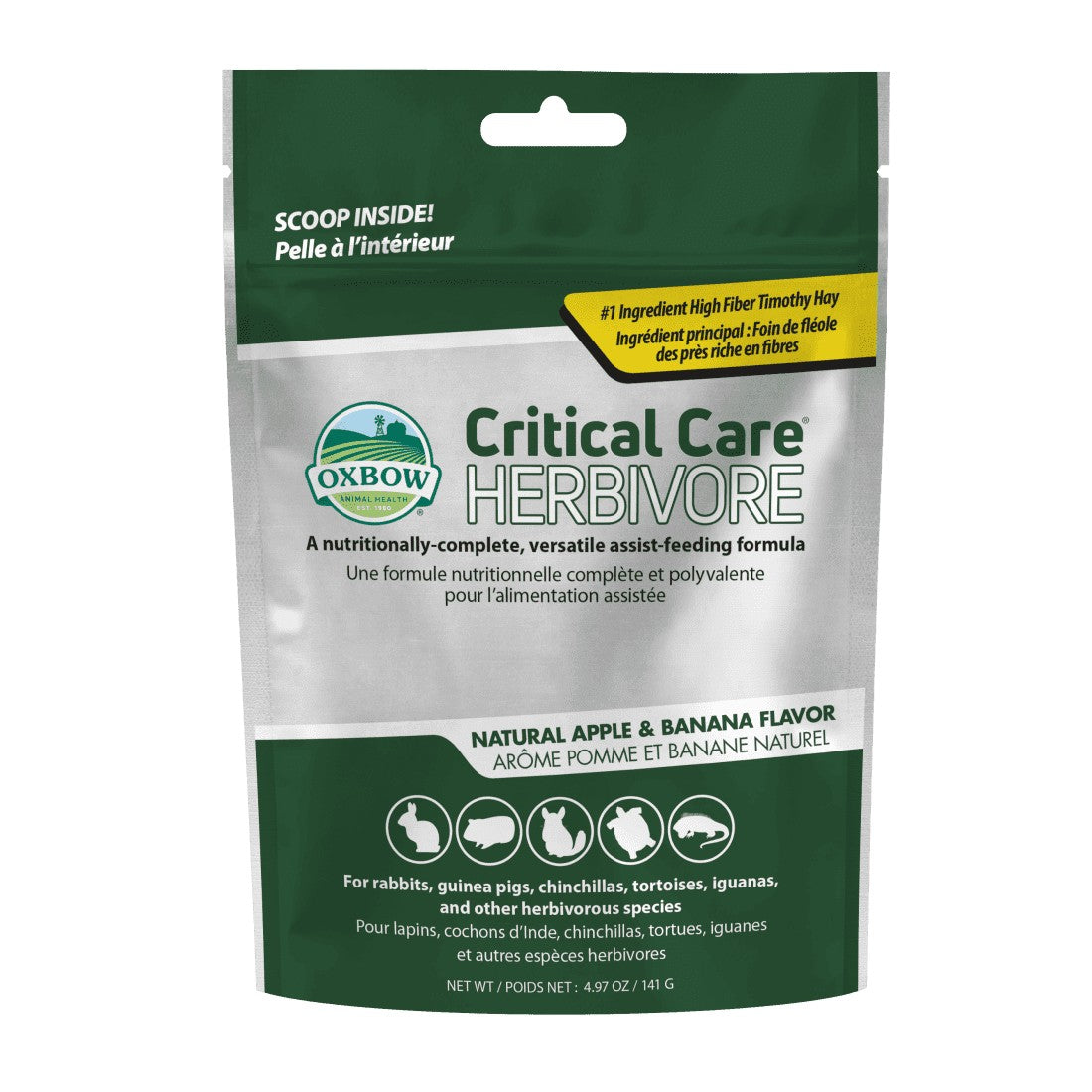 Oxbow Critical Care Herbivore Apple & Banana - Image 2